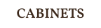 CABINETS