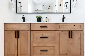 knotty alder bathroom vanity