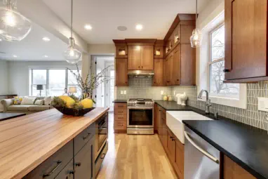 Craftsman Kitchen with island